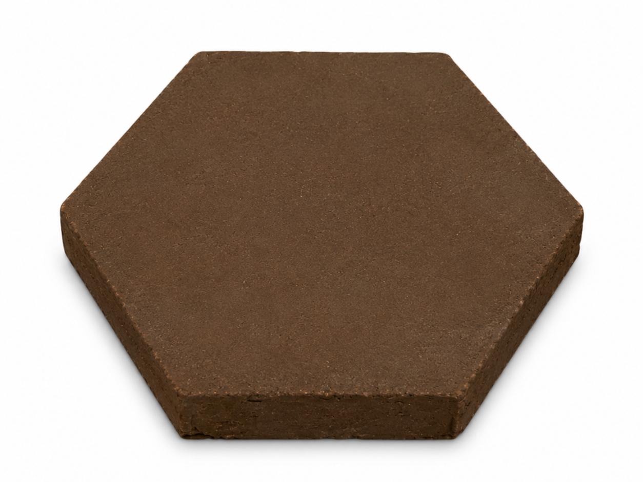 hexagonal chocolate